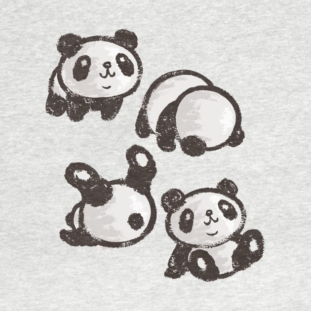 Rolling panda by sanogawa